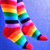 разноцветные носки